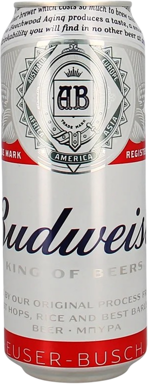 Budweiser Lager 5% - 50 cl Dose