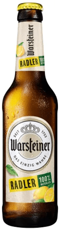 Warsteiner Radler Zitrone 2.5% - 24 x 33 cl MW