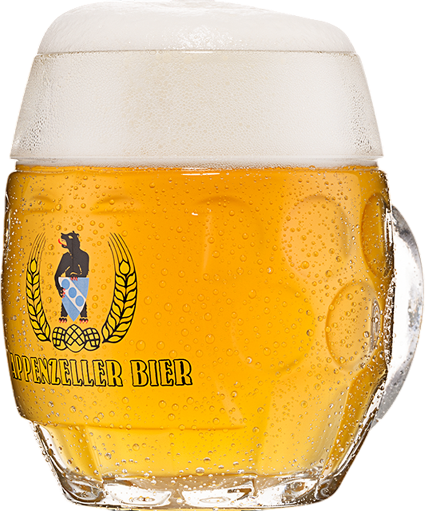Appenzeller Bier Rugeli Bierglas
