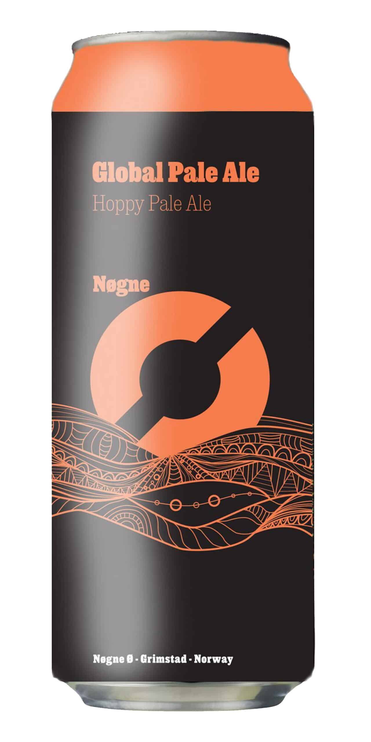 Nogne Global Pale Ale 4.5% - 12 x 50 cl Dose