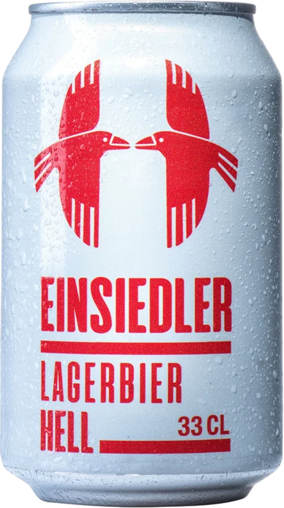 Einsiedler Lager 4.8% - 33 cl Dose