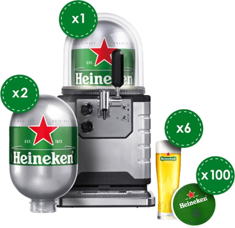 Tireuse à bière Heineken Blade Gold Tireuse à bière Heineken Blade Gold