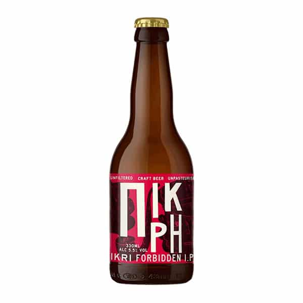 Kirki Forbidden IPA 5,5% - 20 x 33 cl Kirki Forbidden IPA 5,5% - 20 x 33 cl