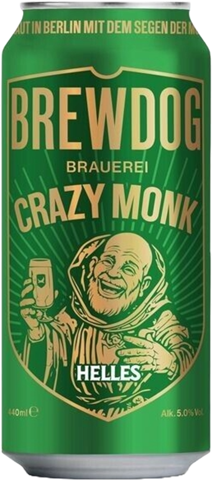 BrewDog Crazy Monk 5% - 12 x 50 cl Dose