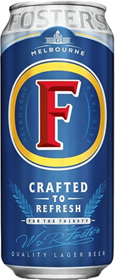 Foster's Lager 5% - 12 x 70 cl canette Foster's Lager 5% - 12 x 70 cl canette