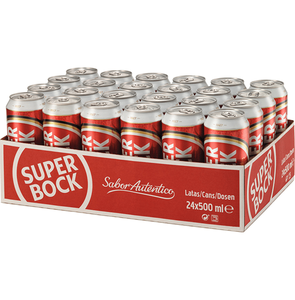 Super Bock Lager 5,2% - 24 x 50 cl Dose