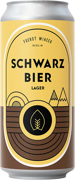 Fuerst Wiacek Schwarzbier 5% - 44 cl Dose