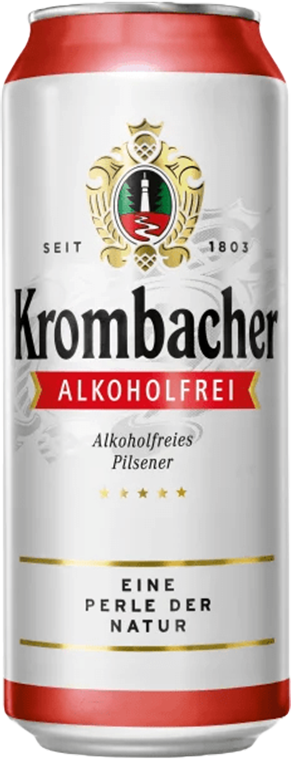 Krombacher Pils Alkoholfrei - 24 x 50 cl Dose Krombacher Pils Alkoholfrei - 24 x 50 cl Dose