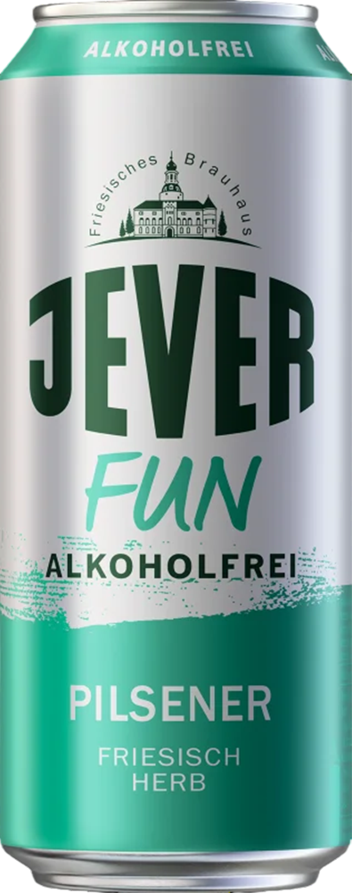 Jever Fun alkoholfrei - 50 cl Dose