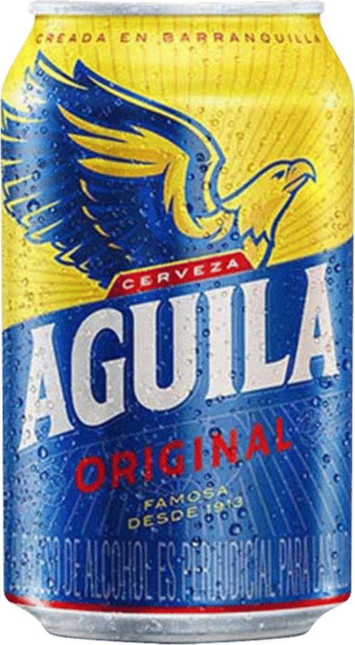 Aguila Original 4% - 33 cl Dose