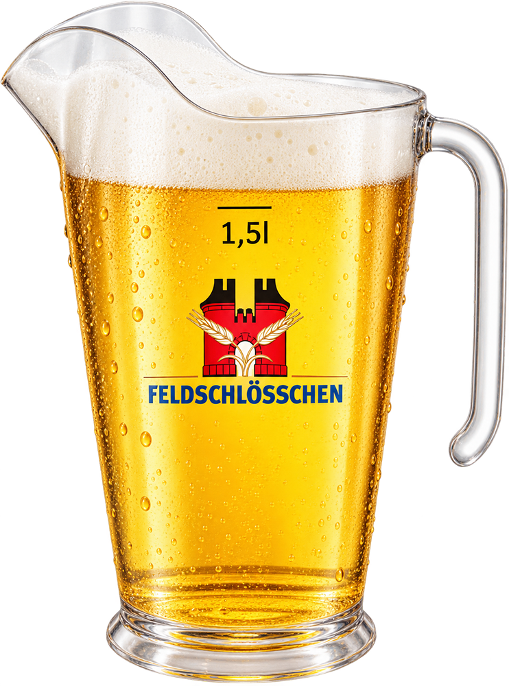 Feldschlösschen Pitcher Acryl - 1.5 Liter
