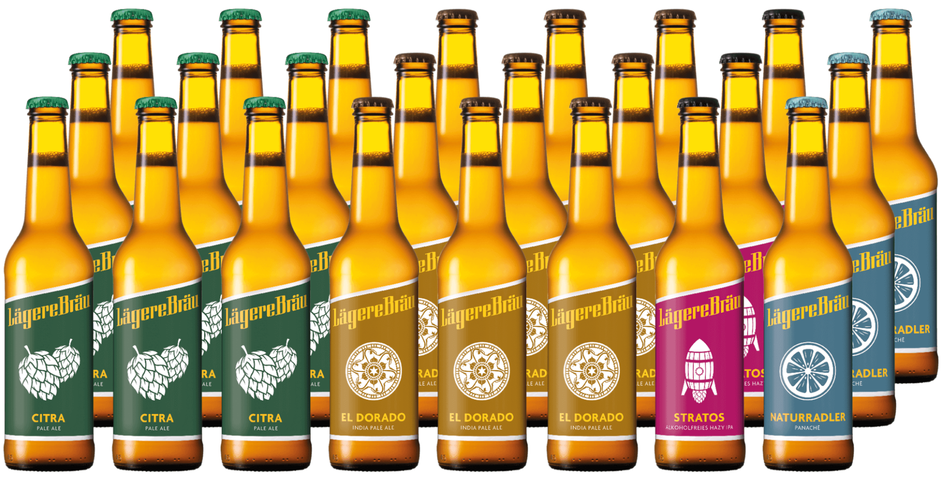 Lägere Bräu Naturradler 2.9% - 24 x 33 cl