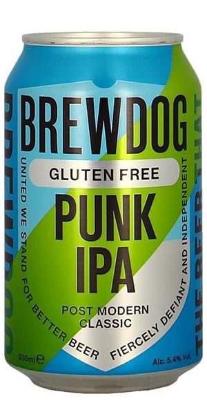 BrewDog Punk IPA Glutenfrei 5.4% - 24 x 33 cl Dose