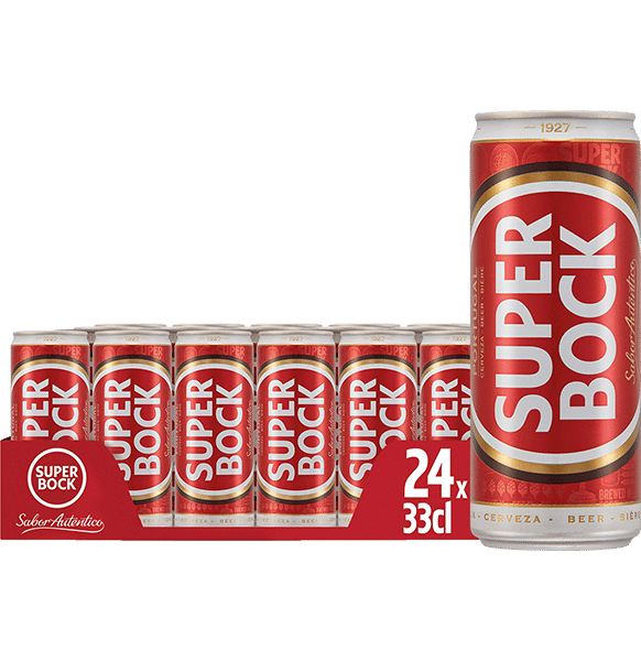 Super Bock Lager 5,2% - 24 x 33 cl Dose