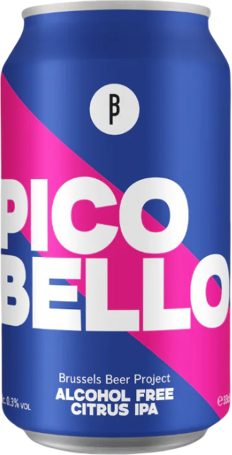 Brussels Beer Project Pico Bello non-alcoholic - 33 cl can