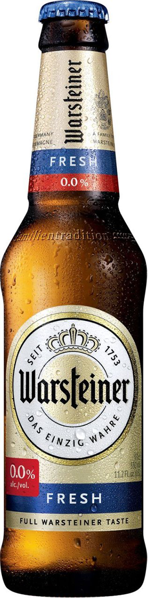 Warsteiner Fresh Alkoholfrei - 24 x 33 cl