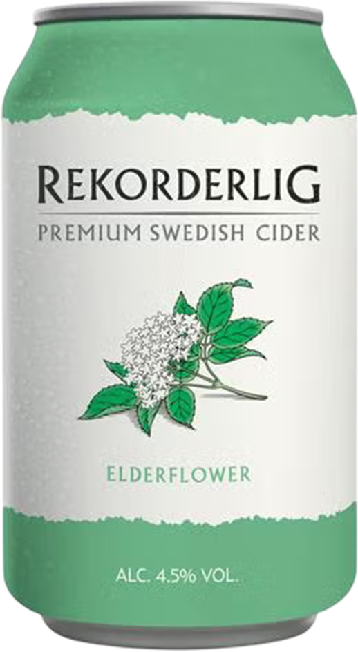 Rekorderlig Elderflower 4.5% - 33 cl Can