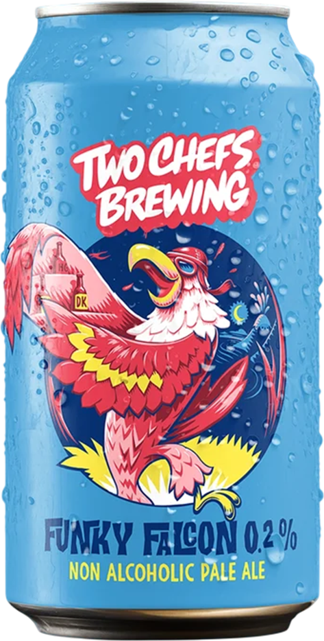 Two Chefs Funky Falcon alkoholfrei - 33 cl Dose