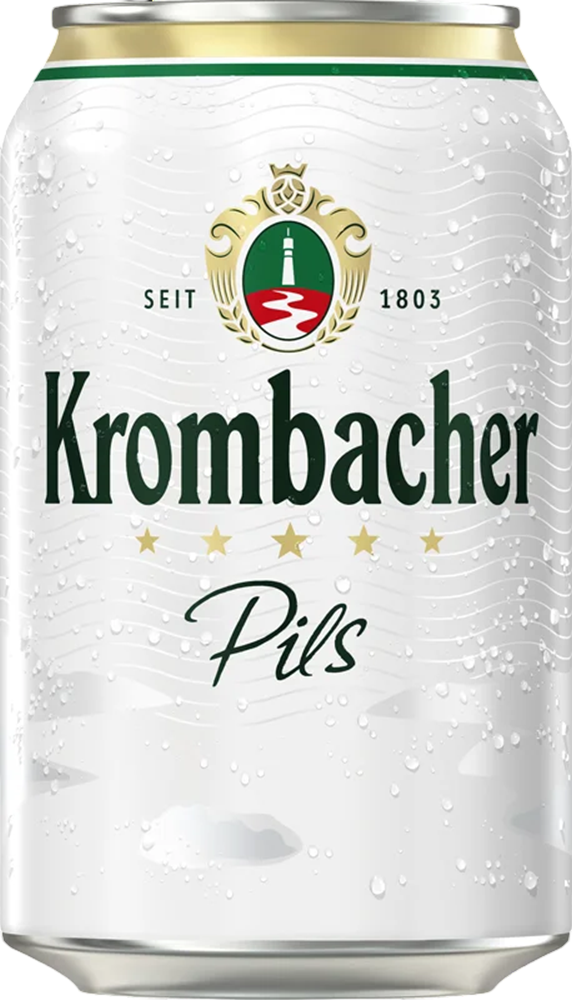 Krombacher Pils 4.8% - lattina da 33 cl