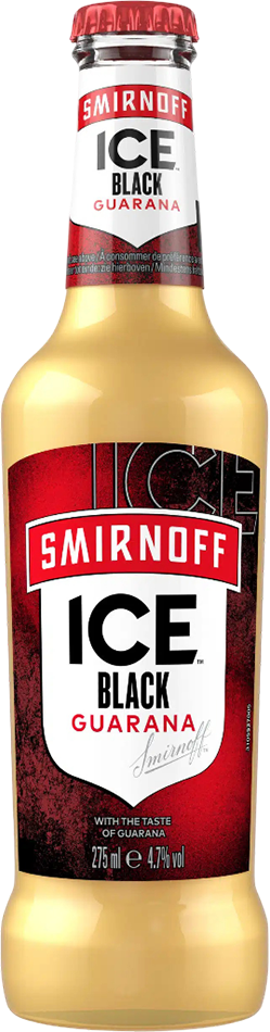 Smirnoff Ice Black Guarana 4.7% - 27.5 cl