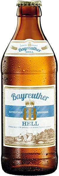 Bayreuther Hell 4.9% - 20 x 33 cl MW Bayreuther Hell 4.9% - 20 x 33 cl MW