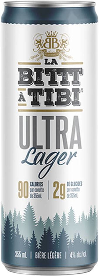 La Bittt à Tibi Ultra Lager 4% - 35.5 cl Dose