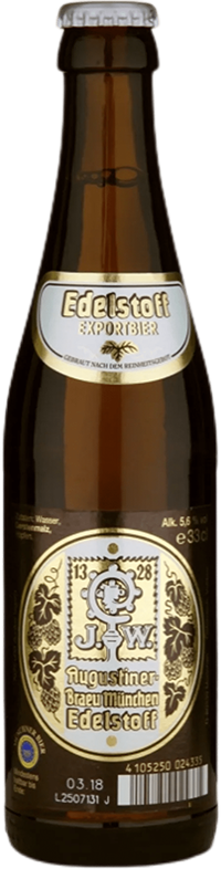 Augustiner Edelstoff 5.6% - 24 x 33 cl MW Augustiner Edelstoff 5.6% - 24 x 33 cl MW