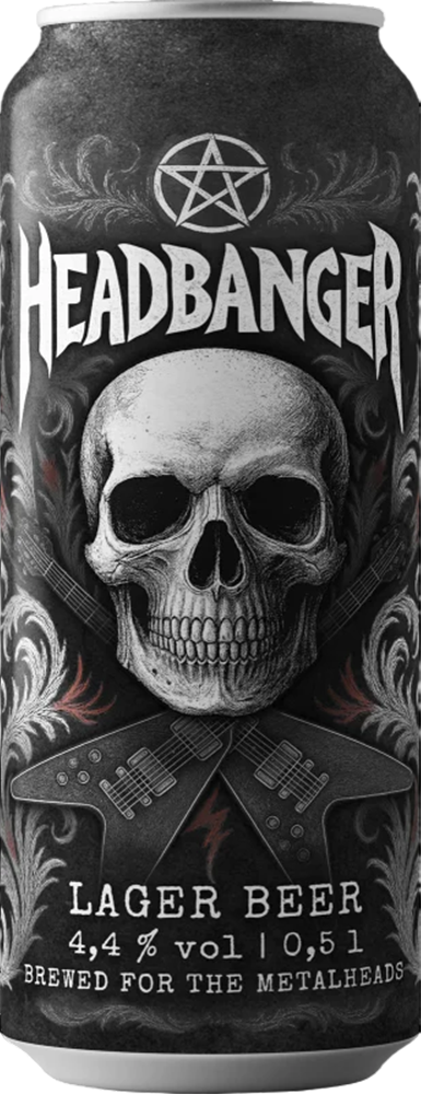 Einbecker Headbanger Lager 4.4% - 50 cl Dose