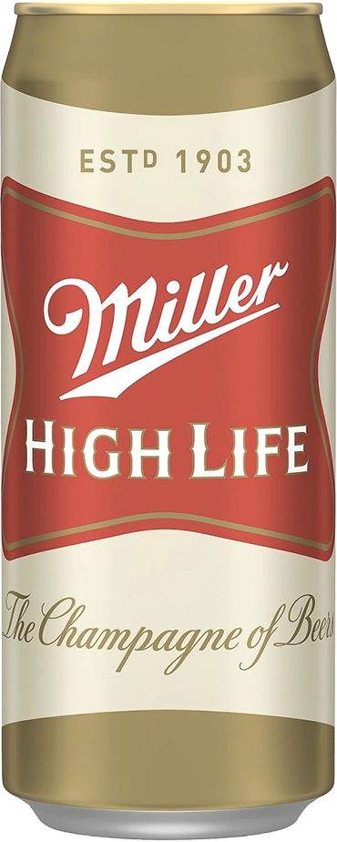 Miller High Life 4.7% - 12 x 94.6 cl Dose Miller High Life 4.7% - 12 x 94.6 cl Dose