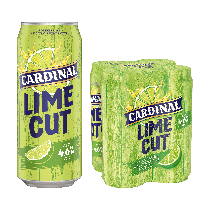 Cardinal LIME CUT 4,6% vol. 24 x 50 cl boîte Cardinal LIME CUT 4,6% vol. 24 x 50 cl boîte