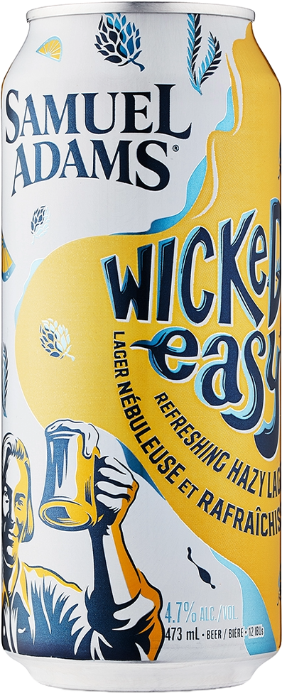 Samuel Adams Wicked Easy 4.7% - 24 x 47.3 cl Dose Samuel Adams Wicked Easy 4.7% - 24 x 47.3 cl Dose