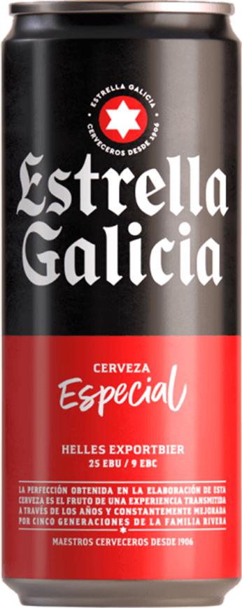 Estrella Galicia Especial 5.5% - 33 cl Dose Estrella Galicia Especial 5.5% - 33 cl Dose