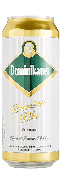 Dominikaner Pils 4,8% - 24 x 50 cl canette Dominikaner Pils 4,8% - 24 x 50 cl canette