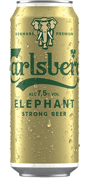 Carlsberg Elephant 7.5% - 24 x 50 cl canette Carlsberg Elephant 7.5% - 24 x 50 cl canette