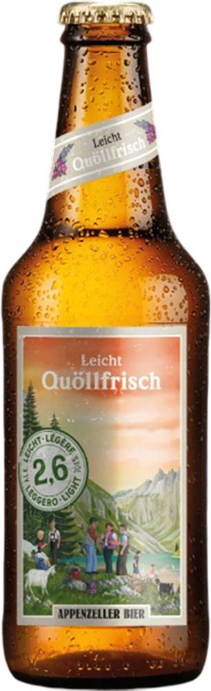 Appenzeller Qullfrisch leicht 33 cl