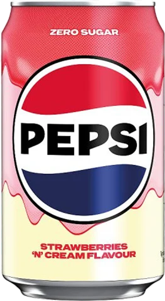 Pepsi Strawberry Zero 33 cl Dose