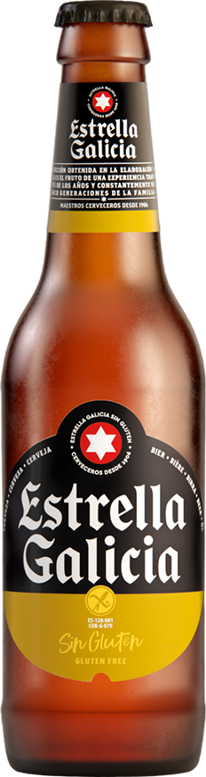 Estrella Galicia Sans Gluten 5,5% - 33 cl Estrella Galicia Sans Gluten 5,5% - 33 cl
