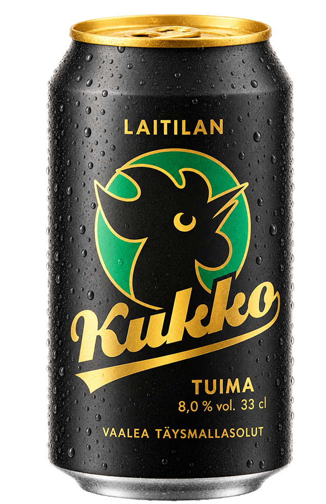 Kukko Tuima Hell Glutenfrei 8% - 33 cl Dose