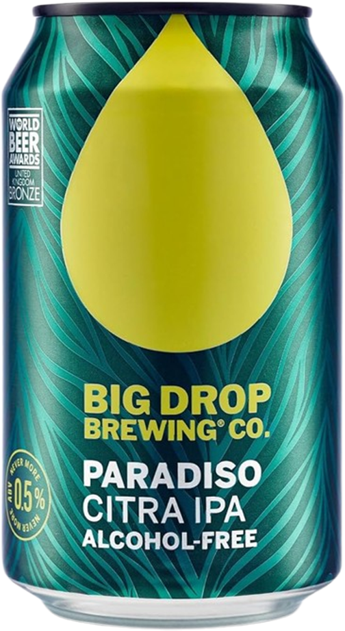Big Drop Paradiso Citra IPA 0.5% Vol. - 33 cl Boîte Angleterre Big Drop Paradiso Citra IPA 0.5% Vol. - 33 cl Boîte Angleterre