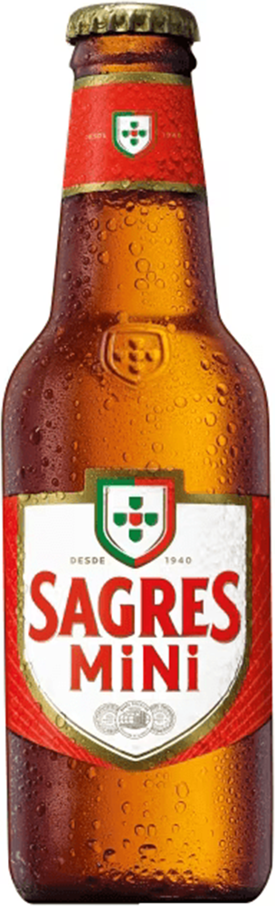 Sagres Original Mini 4.8% - 24 x 25 cl Sagres Original Mini 4.8% - 24 x 25 cl