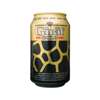 Giraf Gold 5,6% Vol. 24 x 33 cl Dose Dänemark