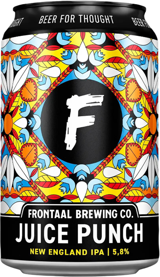 Frontaal Juice Punch New England IPA 5.8% - 33 cl Can