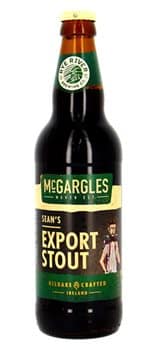 Mc Gargles Sean's Export Stout 6,0% - 12 x 50 cl Mc Gargles Sean's Export Stout 6,0% - 12 x 50 cl