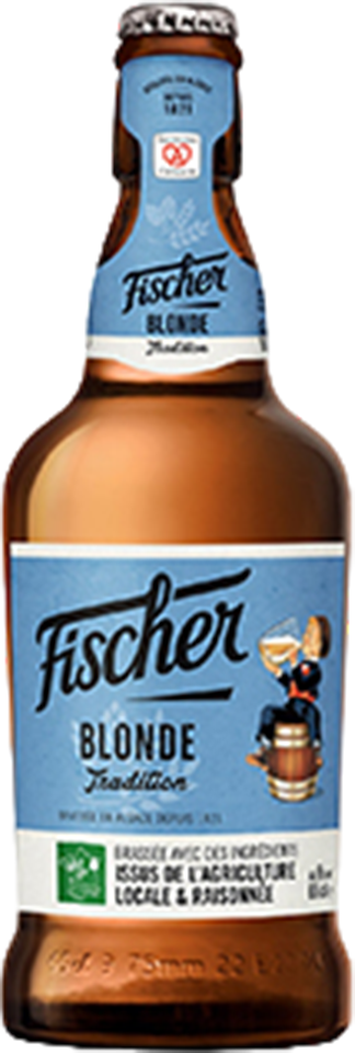 Fischer Tradition Blonde 6% - 12 x 66 cl