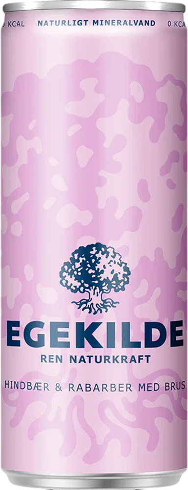 Egekilde Himbeeren Rhabarber - 33 cl Dose