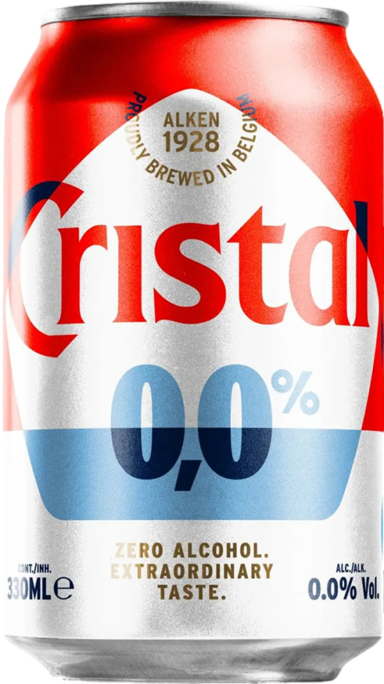 Cristal Blik 0.0% alkoholfrei - 33 cl Dose