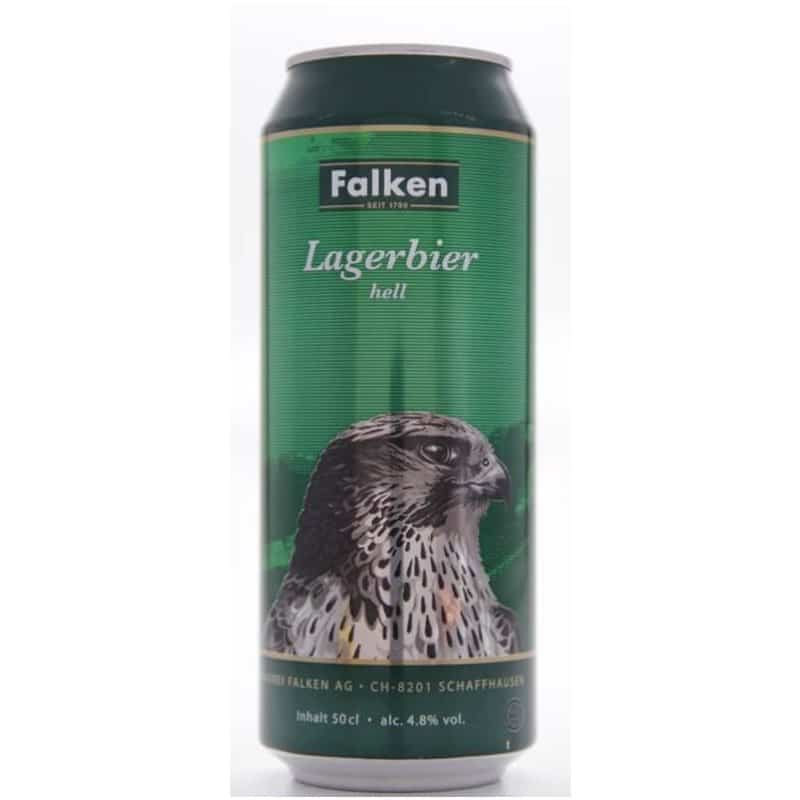 Falken Bier Lager hell 4,8% Vol. 24 x 50 cl Dosen