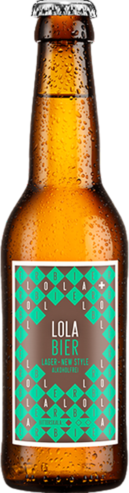 LOLA Bier New Style Lager Alkoholfrei - 33 cl