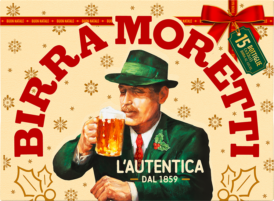 Birra Moretti Lager 4,6% - ##packaging## x 33 cl MW