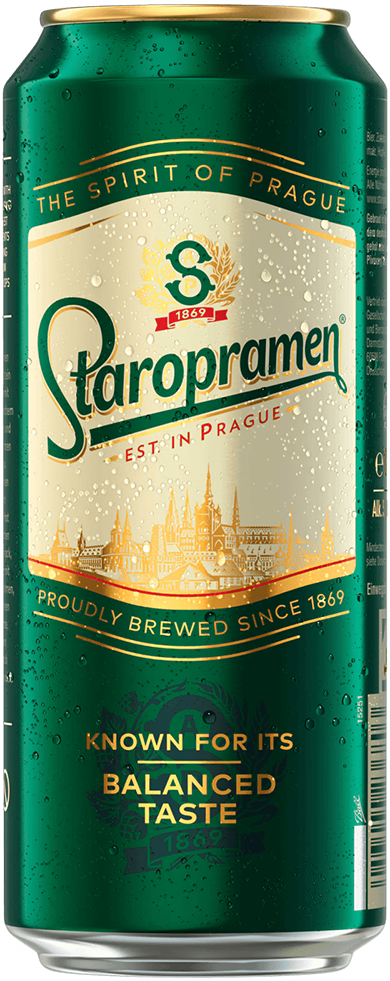 Staropramen Premium 5% - 24 x 50 cl Dose